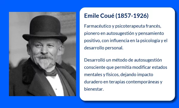 Emile Coué (1857-1926). El precursor del poder del pensamiento positivo y la autosugestión