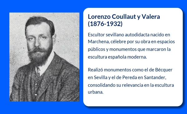 Lorenzo Coullaut y Valera (1876-1932). El escultor sevillano que inmortalizó la memoria cultural de España