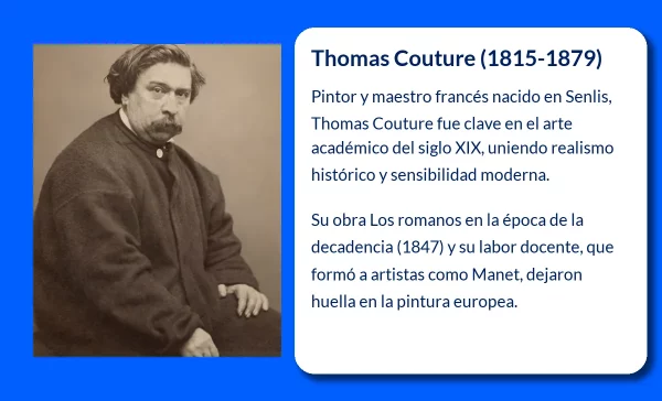 Thomas Couture (1815-1879): El maestro del academicismo realista francés