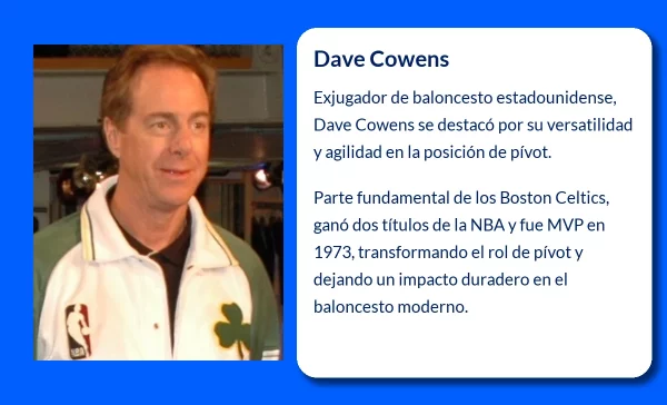 Dave Cowens (1948-VVVV). El innovador pívot que transformó la NBA