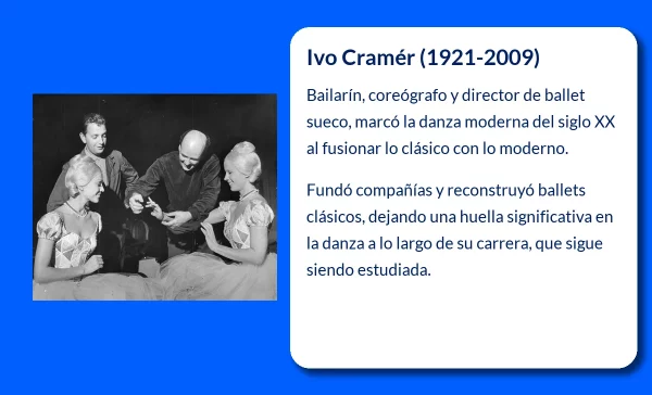 Ivo Cramér (1921-2009): El legado de un pionero del ballet sueco