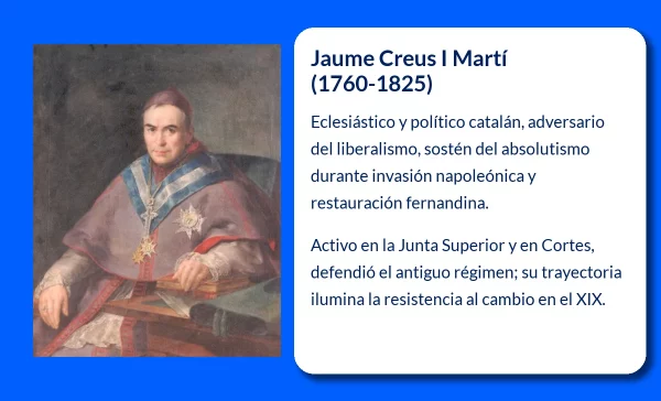 Jaume Creus I Martí (1760-1825): El defensor del absolutismo en la España del siglo XIX