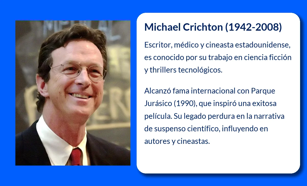 Michael Crichton (1942-2008): El Maestro del Tecno Thriller y la Ciencia Ficción