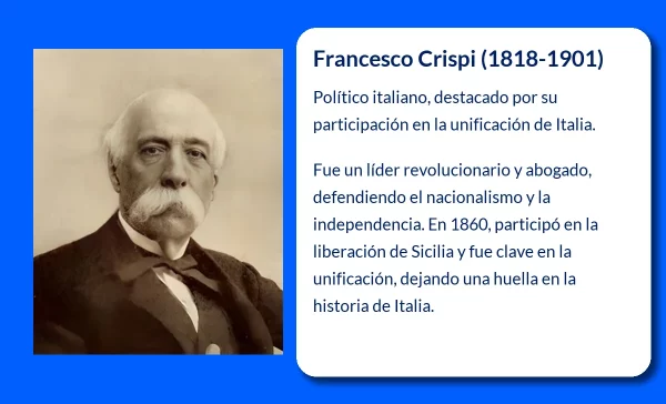 Francesco Crispi (1818-1901): El político italiano que luchó por la unidad y la expansión de Italia