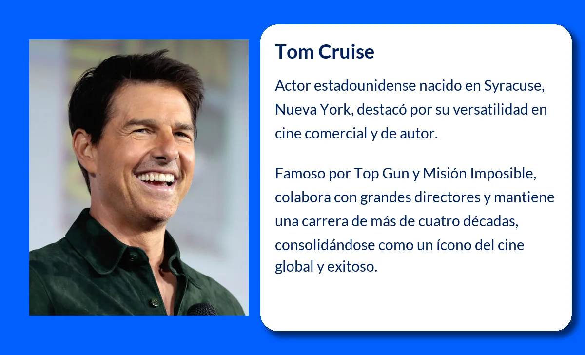 Tom Cruise (1962-VVVV): La Estrella que Revolucionó Hollywood