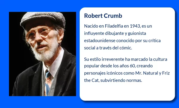 Robert Crumb (1943-VVVV): El maestro del cómic y la crítica social