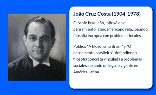 João Cruz Costa (1904-1978). El filósofo brasileño que marcó el pensamiento latinoamericano