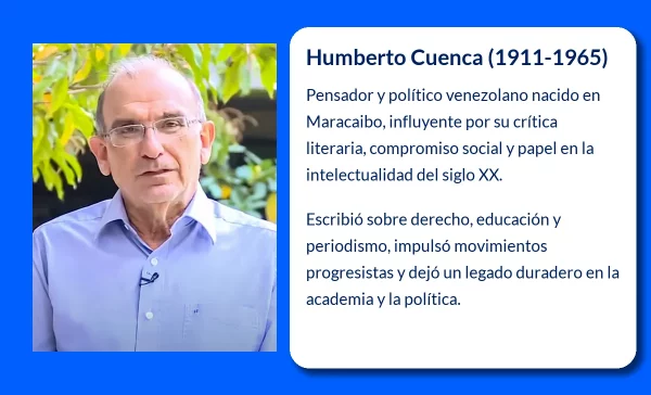 Humberto Cuenca (1911-1965): El intelectual comprometido con la justicia social y el humanismo venezolano