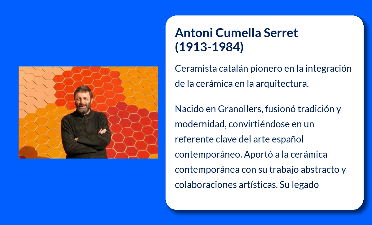 Antoni Cumella Serret (1913-1984): El maestro ceramista que transformó el arte moderno desde Cataluña