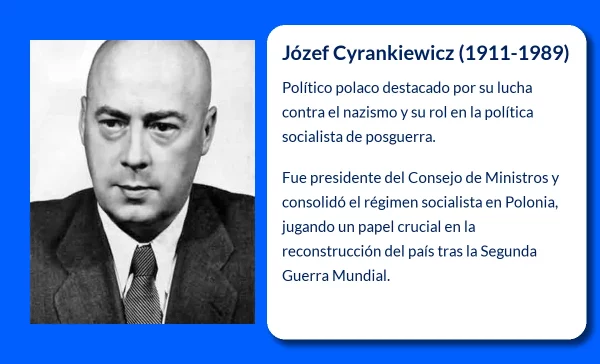 Józef Cyrankiewicz (1911-1989). El líder socialista polaco que desafió el régimen nazi y gobernó Polonia