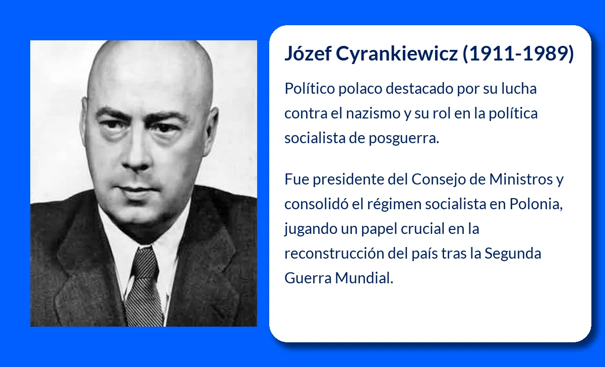 Józef Cyrankiewicz (1911-1989). El líder socialista polaco que desafió el régimen nazi y gobernó Polonia