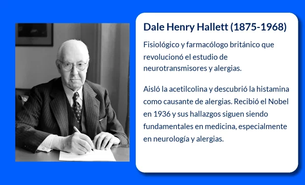 Dale Henry Hallett (1875-1968): Un pionero en la investigación sobre neurotransmisores y alergias