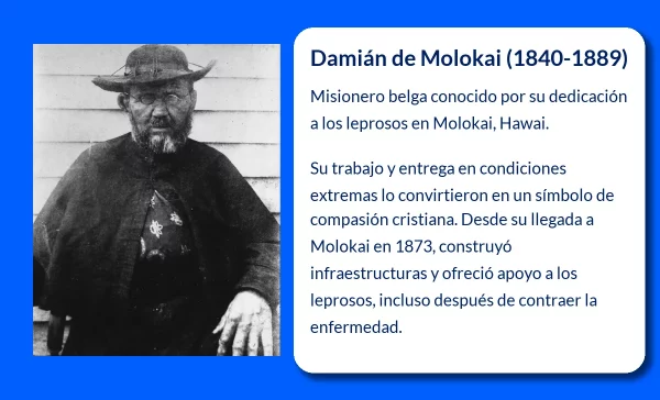 Damián de Molokai (1840-1889). El misionero que transformó la lepra en símbolo de amor cristiano
