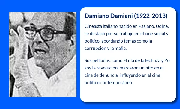 Damiano Damiani (1922-2013): El cineasta italiano que desenmascaró a la Mafia y revolucionó el cine social