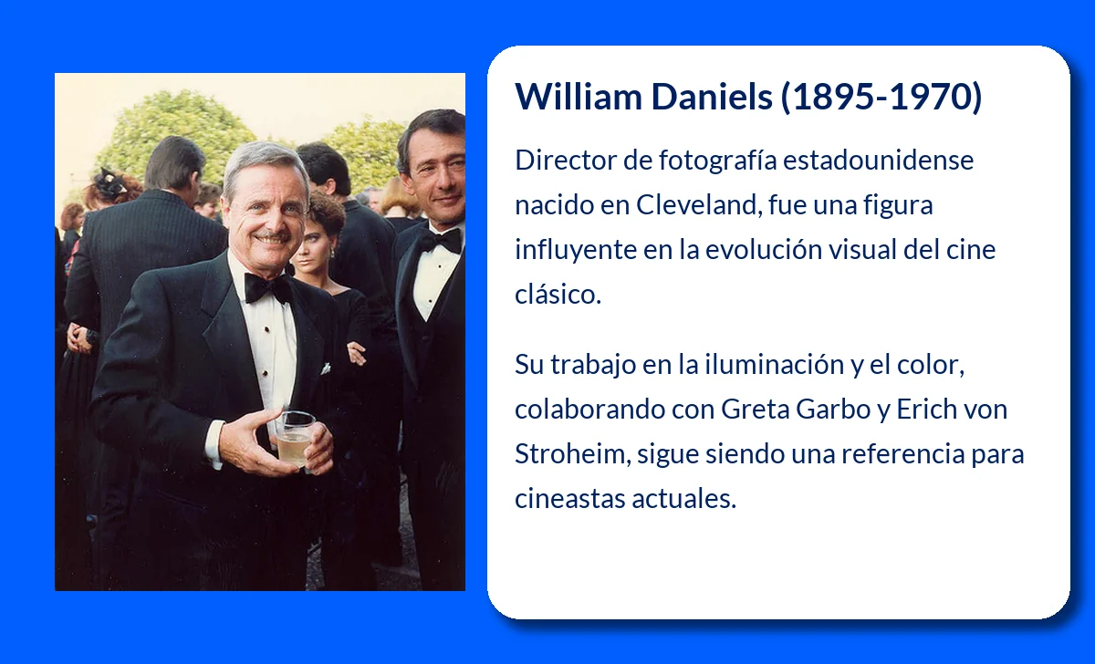 William Daniels (1895-1970). El director de fotografía que definió el cine clásico estadounidense