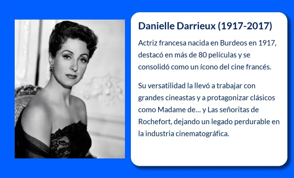 Danielle Darrieux (1917-2017). La musa del cine francés que deslumbró en múltiples generaciones