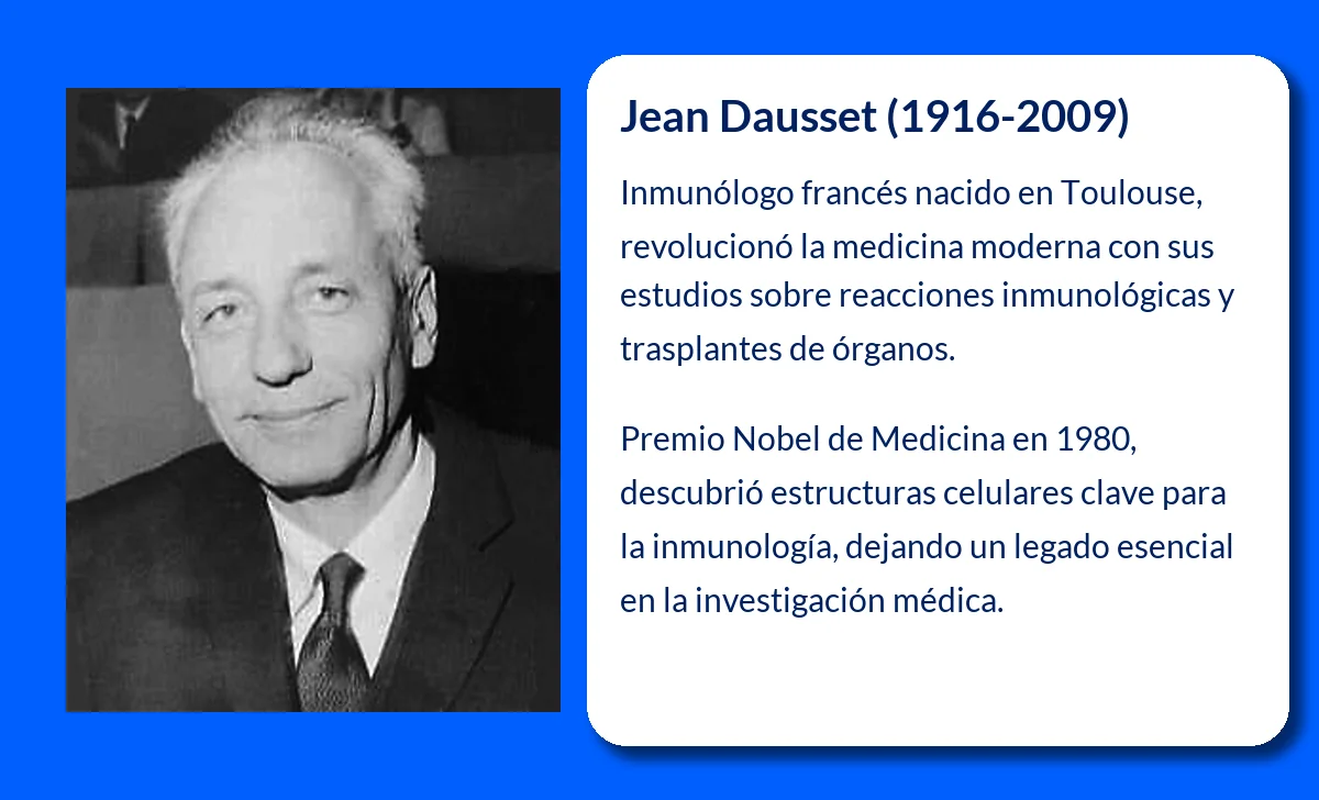 Jean Dausset (1916-2009): El pionero de la inmunología moderna