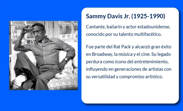 Sammy Davis Jr. (1925-1990): La leyenda de Harlem que conquistó el escenario mundial