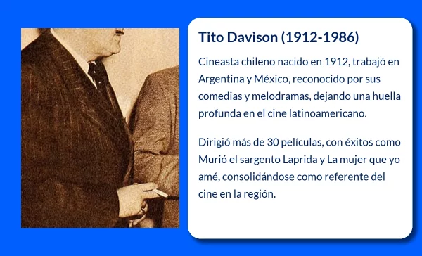 Tito Davison (1912-1986). Un maestro del cine argentino y mexicano