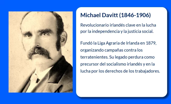 Michael Davitt (1846-1906). El revolucionario irlandés que transformó la lucha agraria en Irlanda