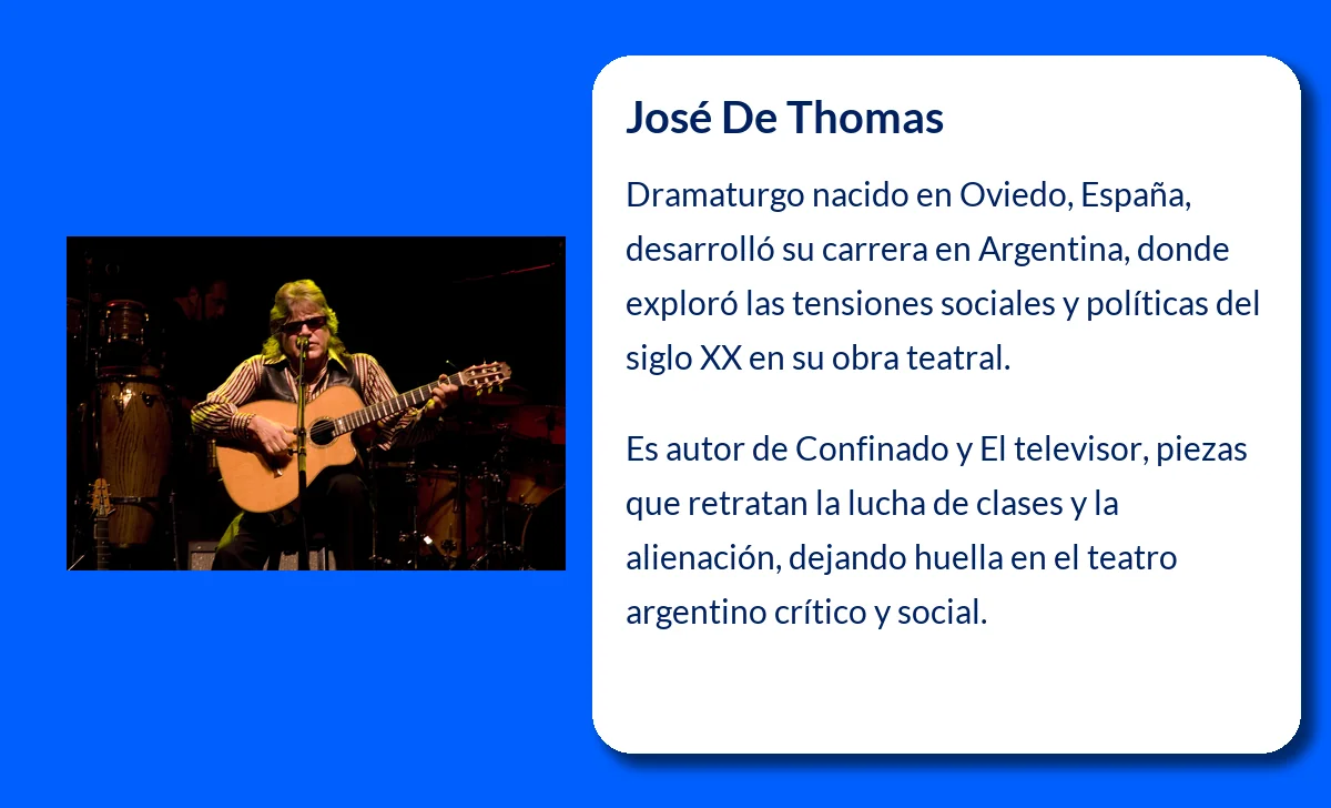 José De Thomas (1922-?): El dramaturgo argentino que retrató las sombras de la humanidad