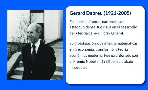 Gerard Debreu (1921-2005). El economista que revolucionó la teoría del equilibrio general