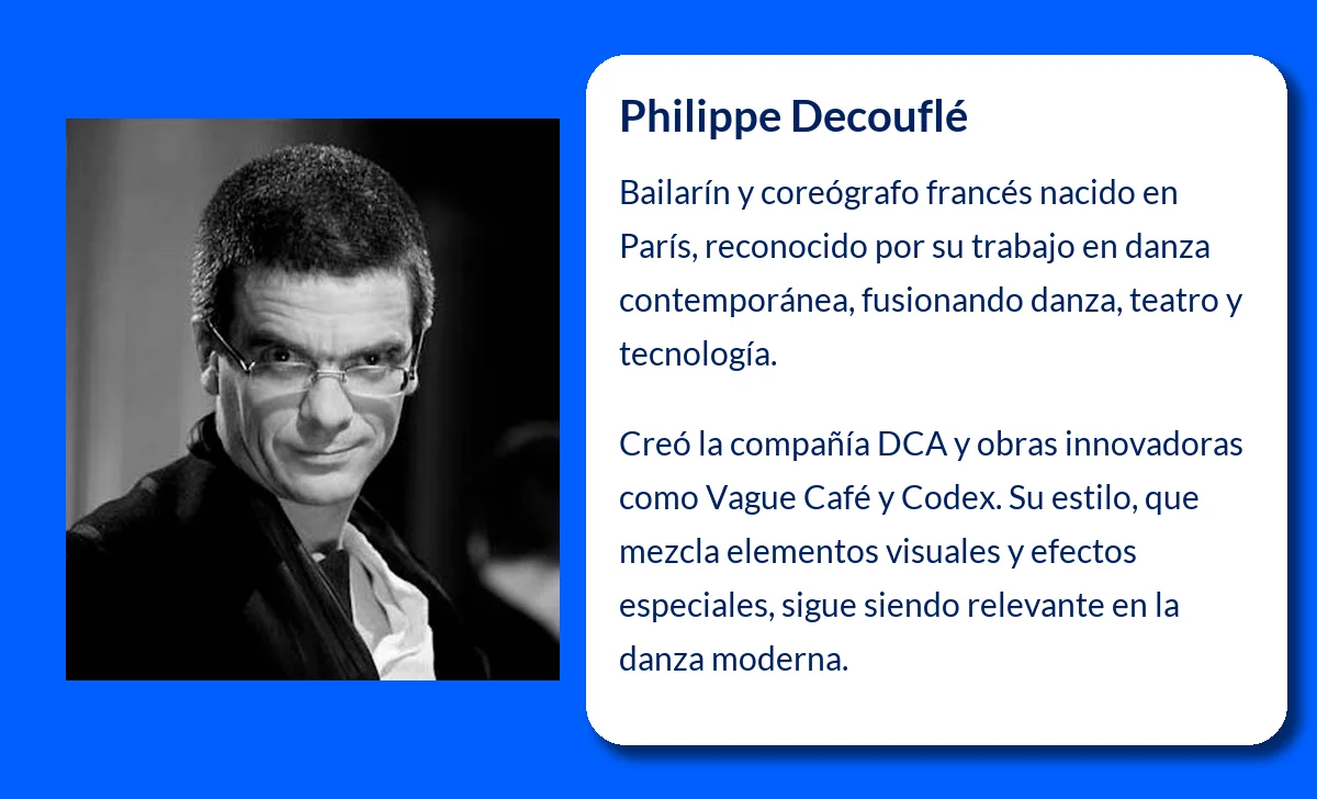 Philippe Decouflé (1961-VVVV): El Maestro de la Danza Moderna y la Innovación Coreográfica