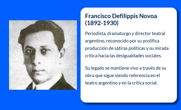 Francisco Defilippis Novoa (1892-1930). El legado teatral de un dramaturgo argentino entre modernismo y crítica social