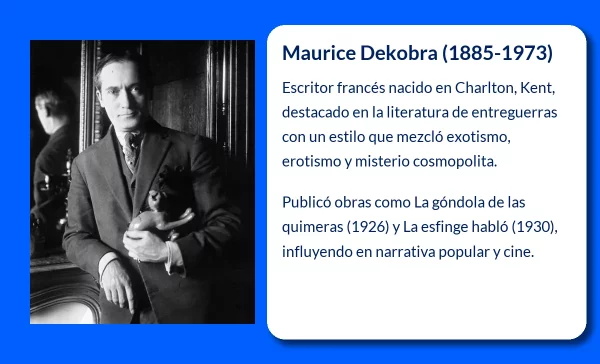 Maurice Dekobra (1885-1973). El novelista que conquistó la era de entreguerras con su narrativa exótica y sensual