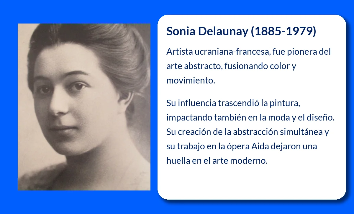 Sonia Delaunay (1885-1979): La pionera del arte abstracto y el color en movimiento