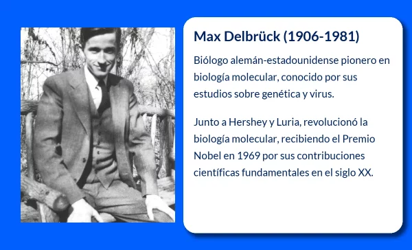 Max Delbrück (1906-1981): El pionero en la biología molecular que conectó la física y la genética