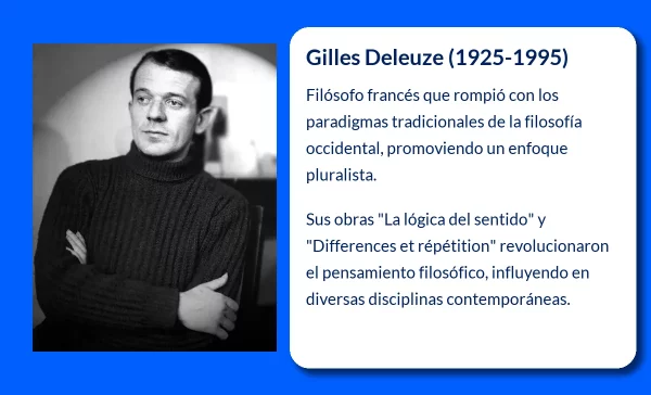 Gilles Deleuze (1925-1995). El pensador que desafió la filosofía tradicional