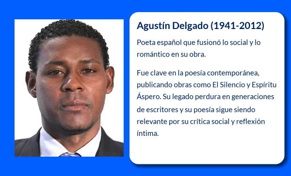 Agustín Delgado (1941-2012): Poeta Social y Romántico que marcó la poesía española