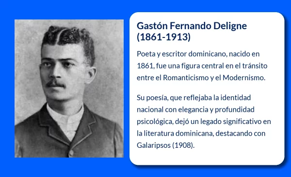 Gastón Fernando Deligne (1861-1913). El poeta clave entre el Romanticismo y el Modernismo en la literatura dominicana