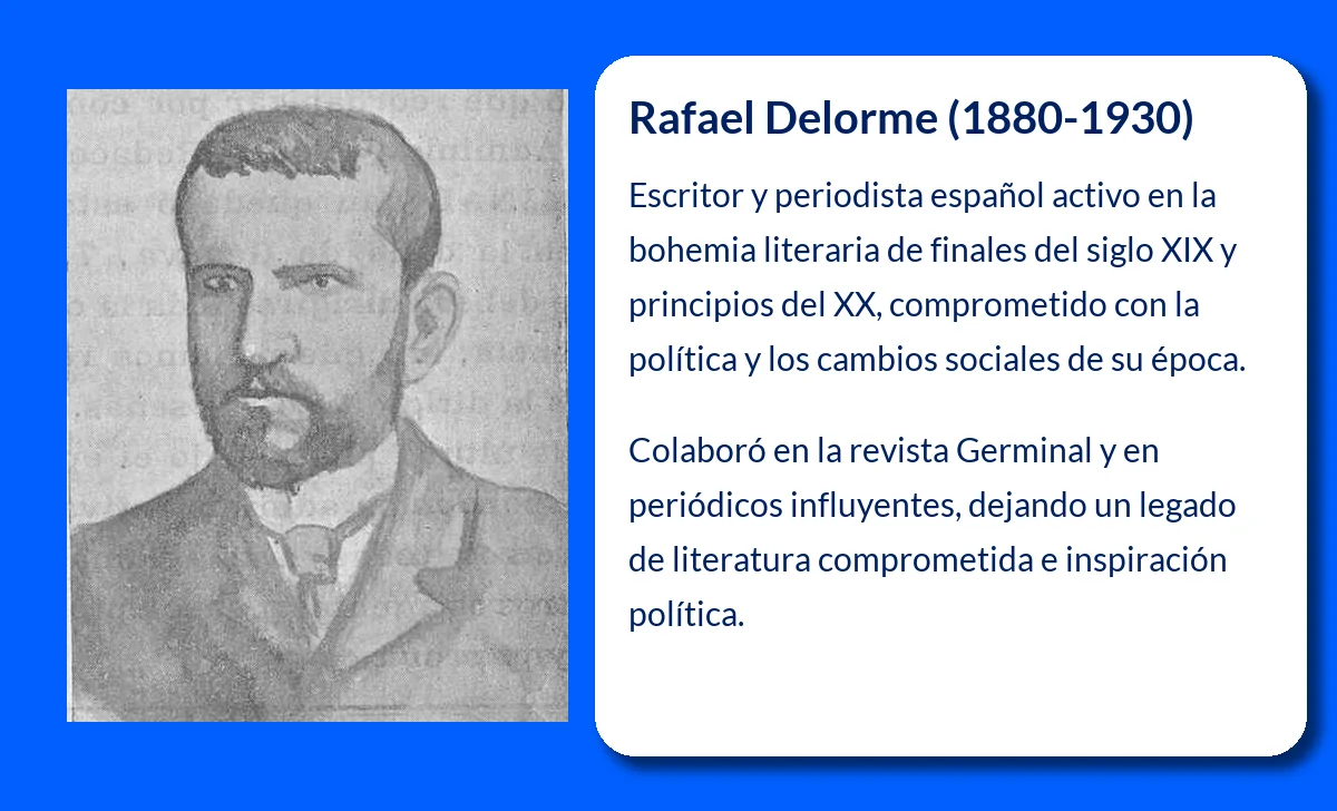 Rafael Delorme (1880-1930). El compromiso político de un bohemio de principios de siglo