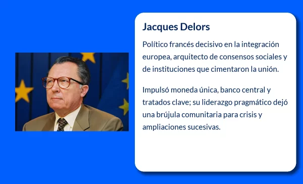 Jacques Delors (1925-VVVV): El arquitecto de la Europa moderna