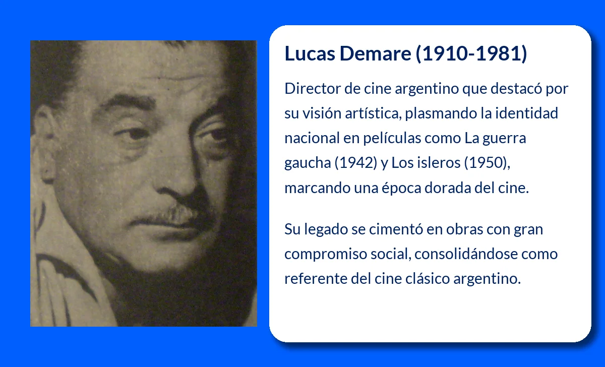 Lucas Demare (1910-1981). El director que revolucionó el cine argentino con obras inmortales