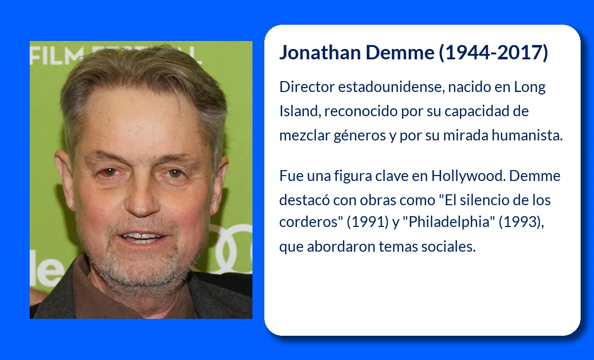 Jonathan Demme (1944-2017). El genio ecléctico del cine norteamericano que conquistó Hollywood