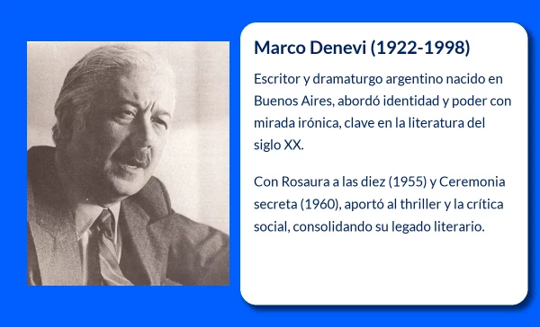 Marco Denevi (1922-1998): El narrador y dramaturgo argentino que exploró la ironía de la sociedad
