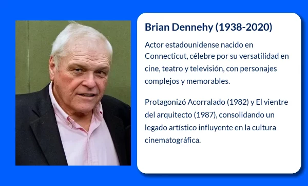 Brian Dennehy (1938-2020). El carismático actor estadounidense que conquistó la pantalla y el escenario