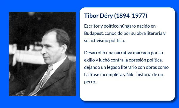 Tibor Déry (1894-1977). El narrador húngaro que desafió los límites de la narrativa del siglo XX