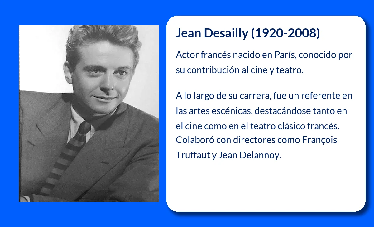Jean Desailly (1920-2008): Un ícono del teatro y cine francés
