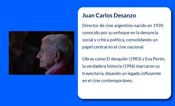 Juan Carlos Desanzo (1939-VVVV): El director de cine que marcó una época en el cine argentino