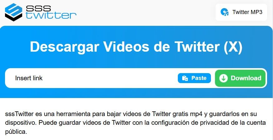 Descargar videos de Twitter