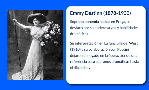 Emmy Destinn (1878-1930). La soprano bohemia que conquistó los grandes teatros del mundo