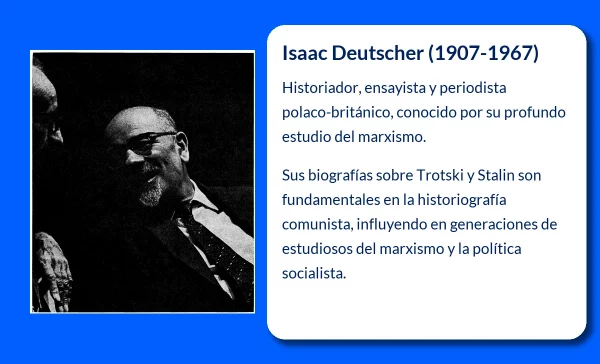 Isaac Deutscher (1907-1967). El pensador que revolucionó la comprensión del marxismo