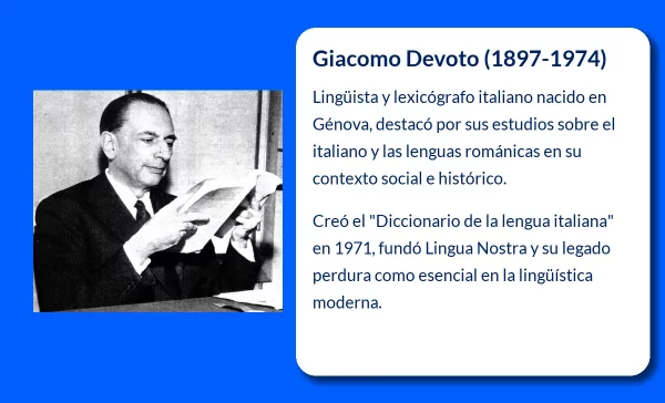 Giacomo Devoto (1897-1974): El lingüista que dejó una huella indeleble en los estudios del lenguaje