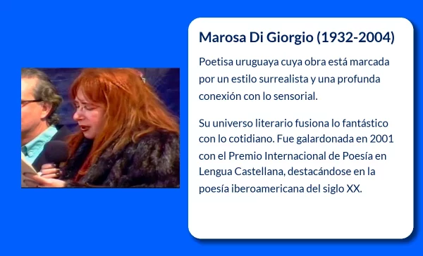 Marosa Di Giorgio (1932-2004). La voz surrealista de la poesía uruguaya con un universo mágico inigualable