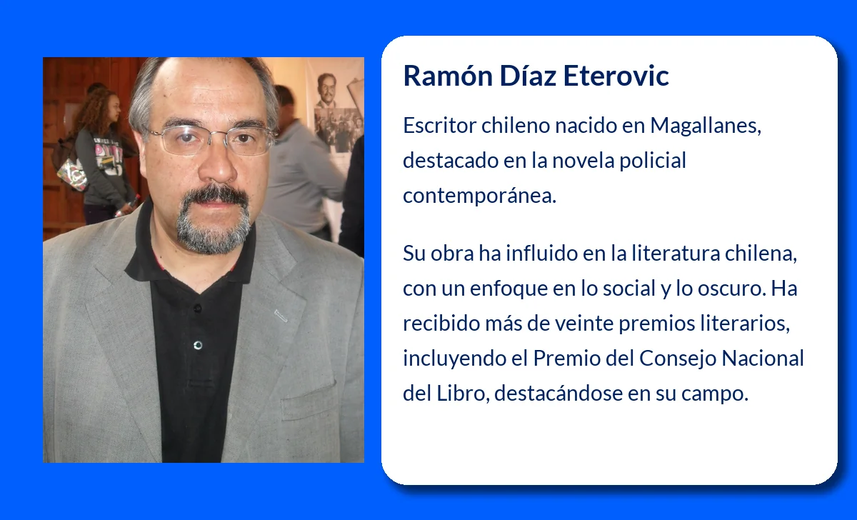 Ramón Díaz Eterovic (1956-VVVV). El maestro chileno de la novela policial contemporánea