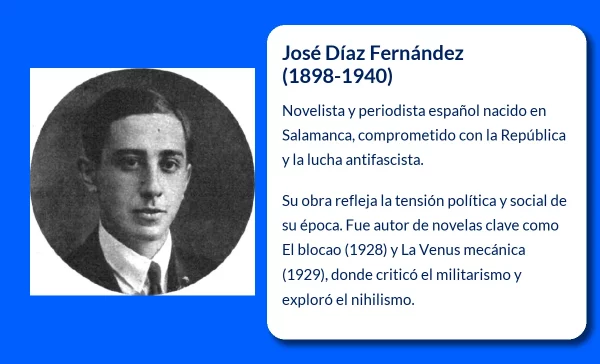 José Díaz Fernández (1898-1940). El novelista comprometido con la República y el exilio